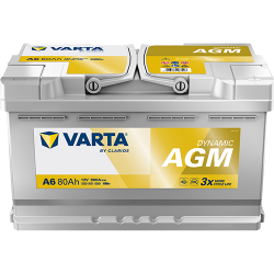 A6  AGM 80Ah